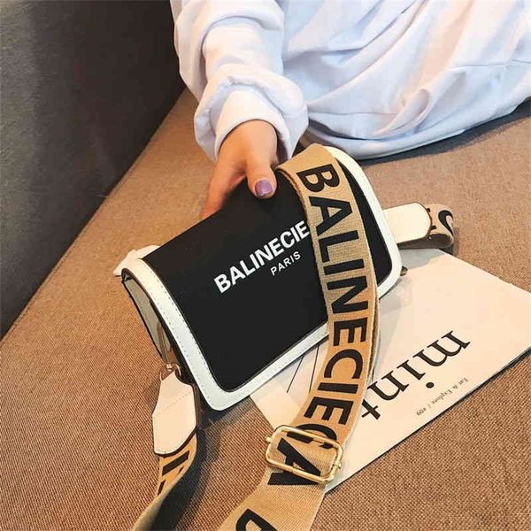 

fairy trend versatile one shoulder diagonal straddle female student korean broadband social women's small square bag 80% off outlet onl