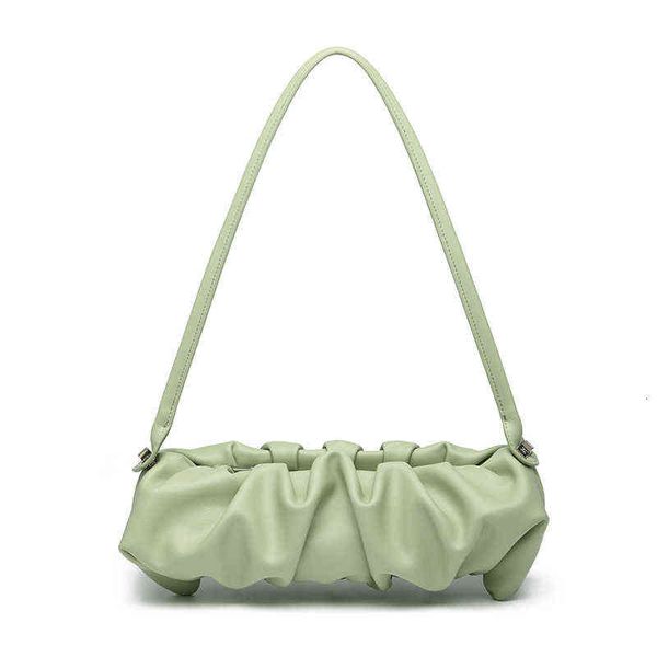 

cloud bag women's armpit large capacity pleated menger versatile fashion