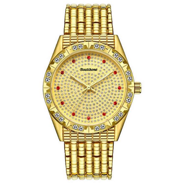 Marchio svizzero all sky star fashion diamante intarsiato luminoso orologio impermeabile cinturino in acciaio regalo orologio al quarzo