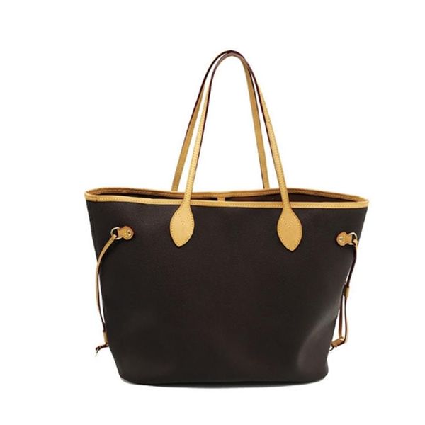 

women's shopping tote with small clutch genuine leather shoulder bag 40996254k