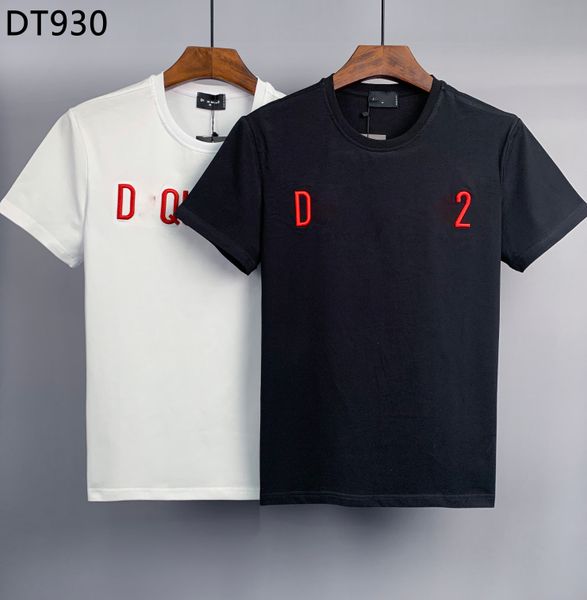 

dsq phantom turtle 2022ss new mens designer t shirt paris fashion tshirts summer dsq pattern t-shirt male 100% cotton asian size m-xxxl dt93, White;black