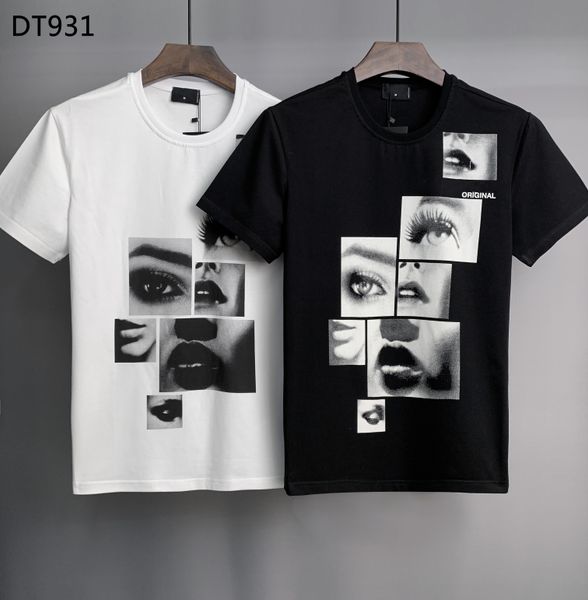 

2022 summer mens designer t shirt casual man womens tees with letters print short sleeves sell luxury men hip hop clothes dt931, White;black