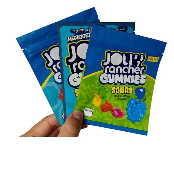 

600mg mylar bags stand up pouch smell proof packaging bag