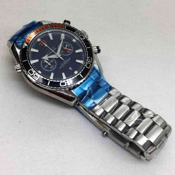 

luxury fashion watches for mens mechanical wristwatches watch ome five needle steel belt japanese movement hw006designer watch, Slivery;brown