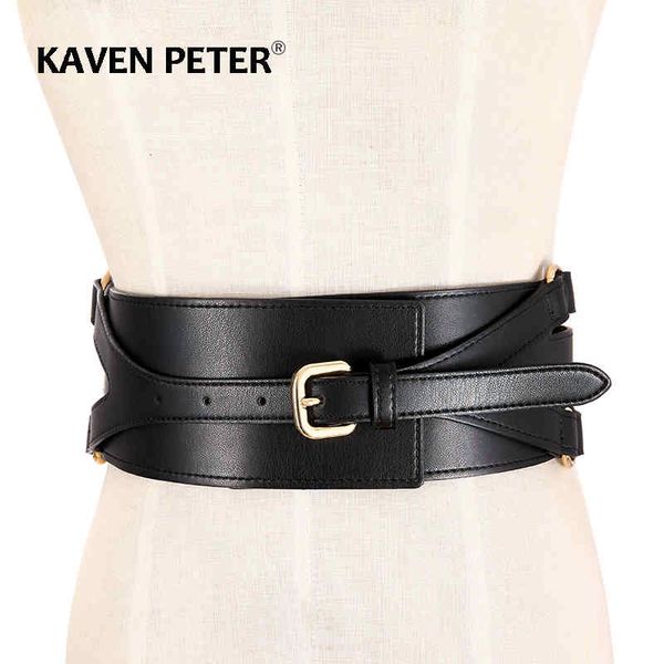 

belts for women pu leather corset elastic high waist black wide lady waistband weave belt cinto sobretudo feminin ceinture k6o1, Black;brown