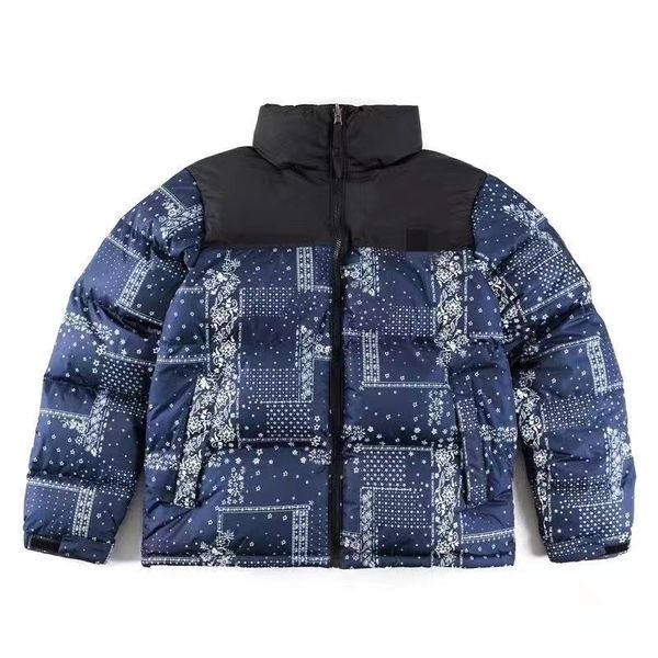 

designer men down puffer jacket women winter fashion printing coat classic couple parka outdoor warm feather outfit outwear multicolor jacke, Black