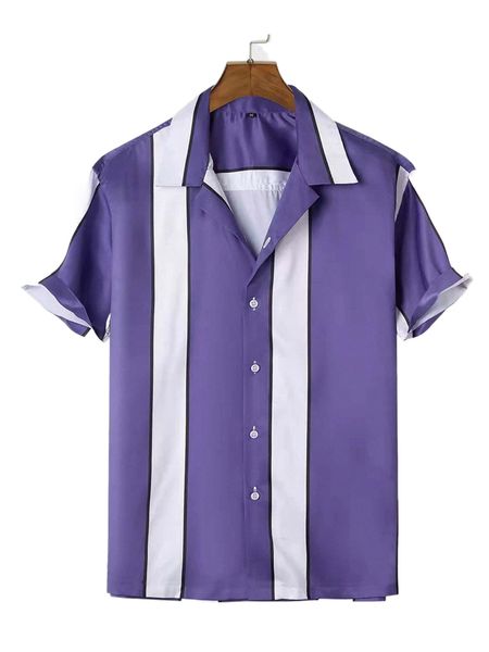 

men color-block shirt e1ud#, White;black