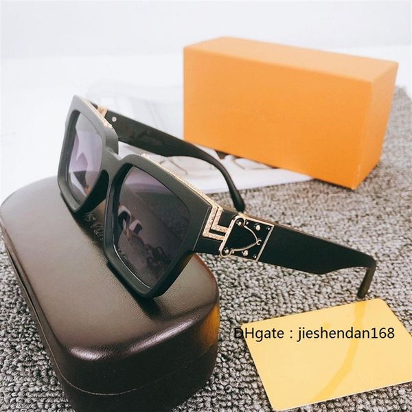 

millionaire sunglasses for men women full frame vintage 1165 1 1 sunglasses for shiny gold sell gold plated 126, White;black