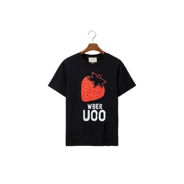 

new women's men's designer t-shirt fashion letter printing short sleeve women's t-shirt casual wear high-end clothing, White;black