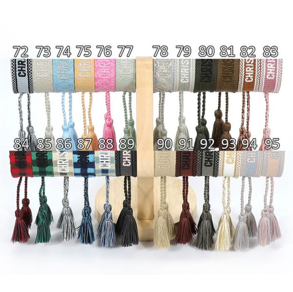 

brand fashion friendship charm bracelets bangles women men adjustable embroidery tassel bangle couple braided jewelry designer woven fabrics, Golden;silver
