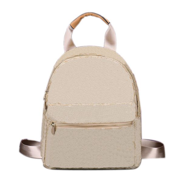 Backpack Designer para Mulher Lona Médio Laptop Viagens Escola Das Mulheres Preto Mochilas Bolsa Moda Clássico Duplo Letra Bolsa Estilo Mola Homem Zipper Bag