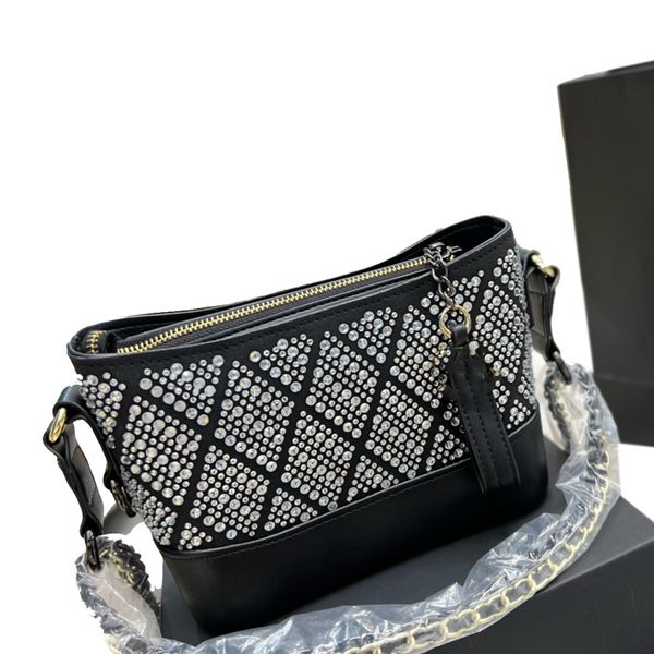 

quilted matelasse classic boy shoulder bags fashion genuine leather diamond quilting chain crossbody bag luxury designer women vagrant bag 2