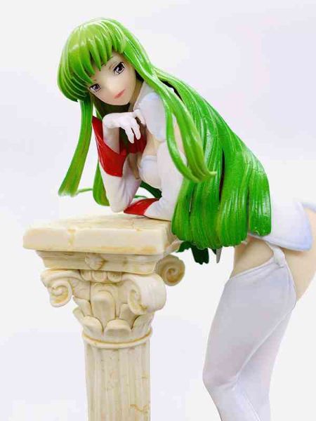 

code geass lelouch of the rebellion c.c. driving suit ver. native pvc action figure japan anime collectible mode toys