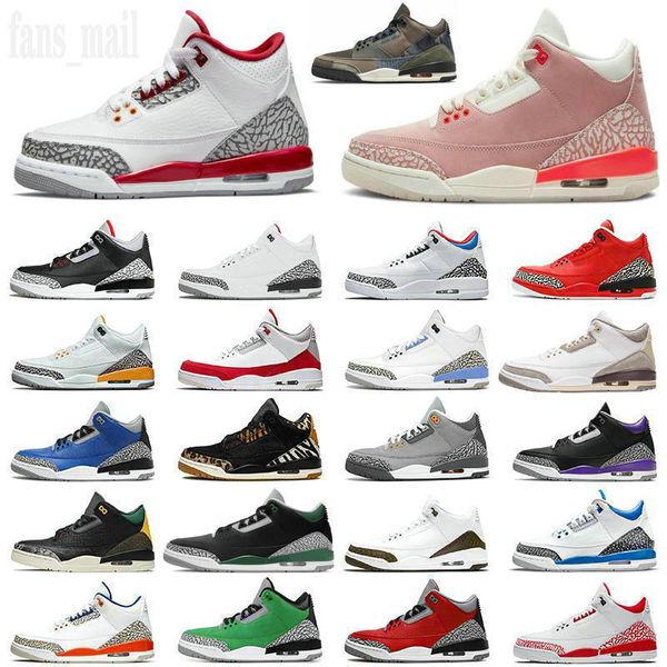 

mens basketball shoes jumpman 3 3s cardinal red pine green patchwork cement black cat varsity royal katrina fragment ma maniere rust pink co