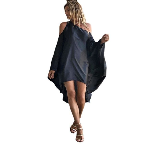 

women's swimwear 2022 zabra striped off the shoulder bikini cover-ups plus size summer clothes for women beach wear swim suit cover up, White;black