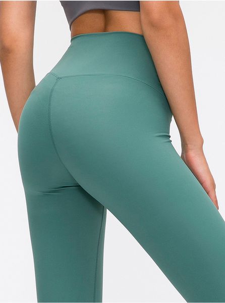 Kadınlar için Yoga Pantolon Kız Yüksek Bel Spor Salonu Giymek Tayt Elastik Kıyafet Bayan Ladys Egzersiz Spor Joggers Kayan Sweatpants