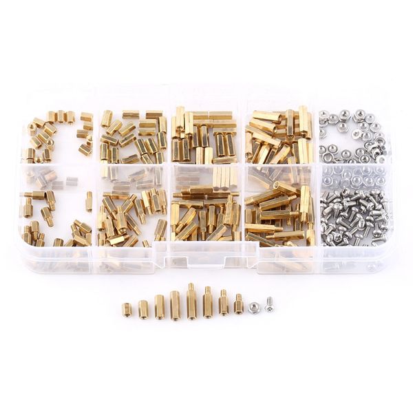 

m2 hex column male female standoff screw nuts kit set c