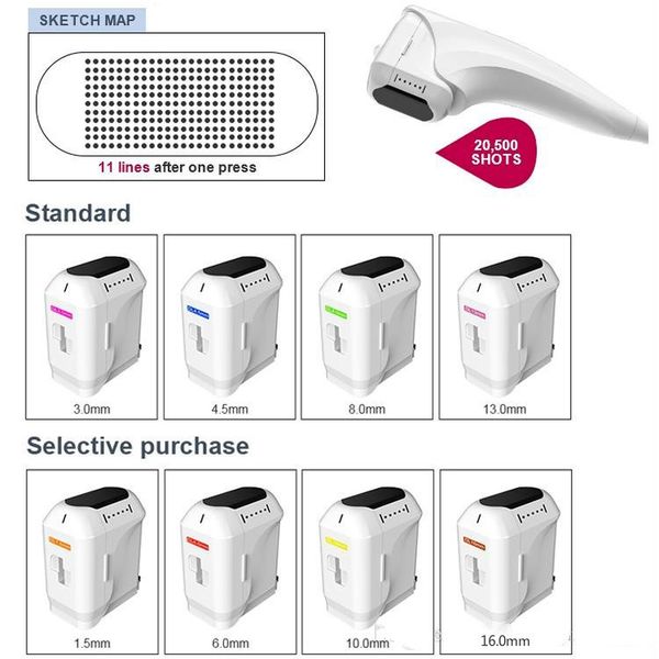 

accessories & parts 3d hifu home use skin tightening high intensity focused ultrasound hifu face lift 20500 s with 8 cartridges