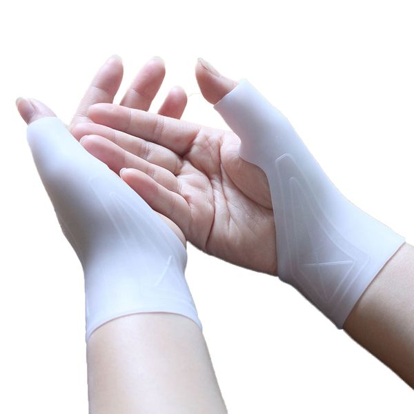 1pcs Силиконовый гель -терапия на запястье палец опоры для поддержки перчаток