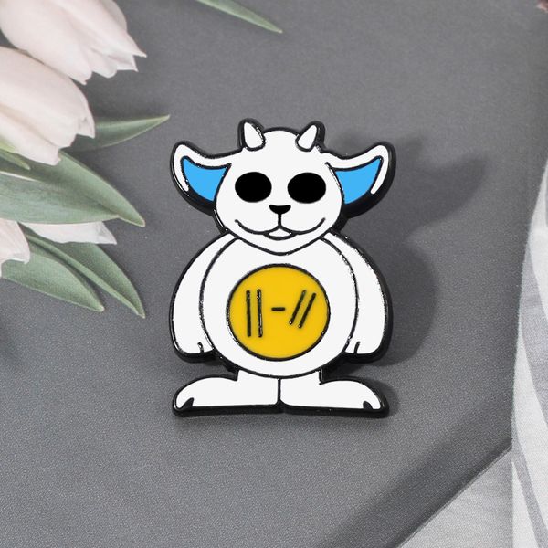 

ned enamel pin twenty one pilots new mascot gift enamel pin badge brooch, Blue