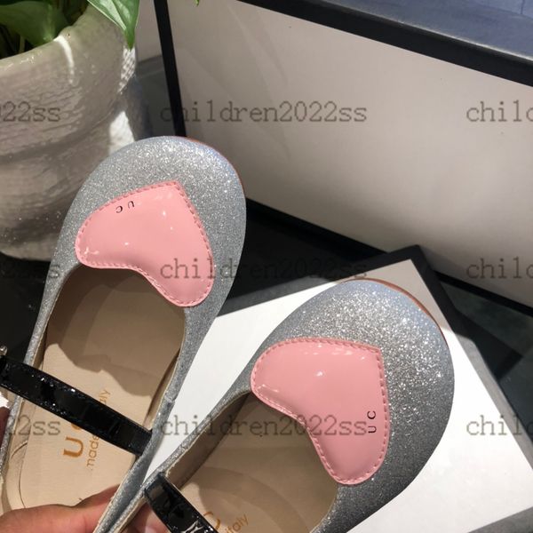 

princess high-end banquet flat shoes bling flash drill dance shoes mesh stitching girls dr newly designer baby dancing versatile classic lam, Black;grey