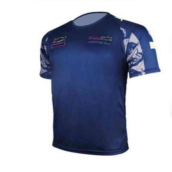 

2021 summer f1 round neck t-shirt formula one racing jersey large size can be customized max the same clothing263r, White;black