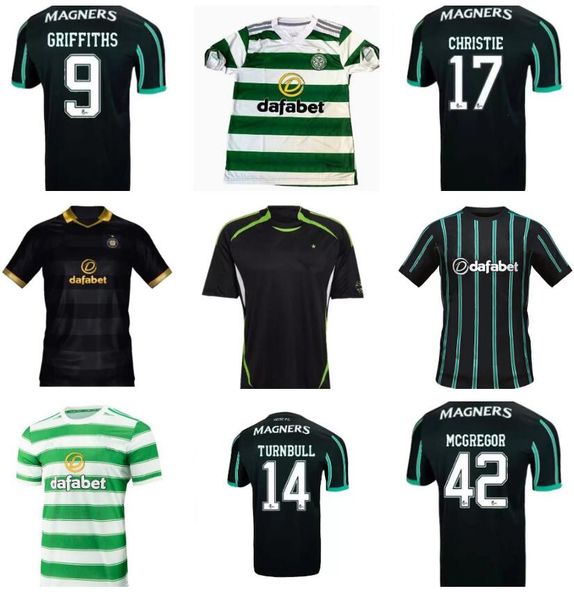 

21/22/23 celtic soccer jerseys 2021 2022 23 home green edouard johnston griffiths mcgregor maillots de foot forrest football shirts uniforms, Black;yellow