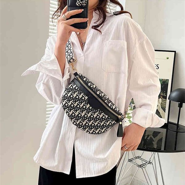

women's breast spring new single fashionable messenger waist clearance outlet sale