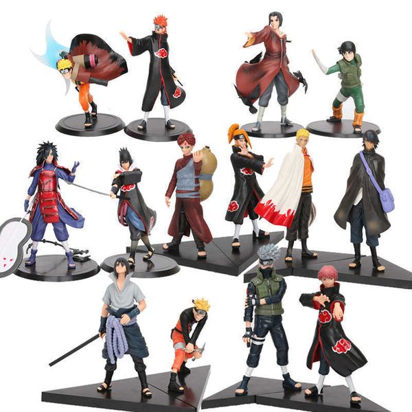 

huiya01 2pcs/set 15cm anime figure for christmas toys q0722