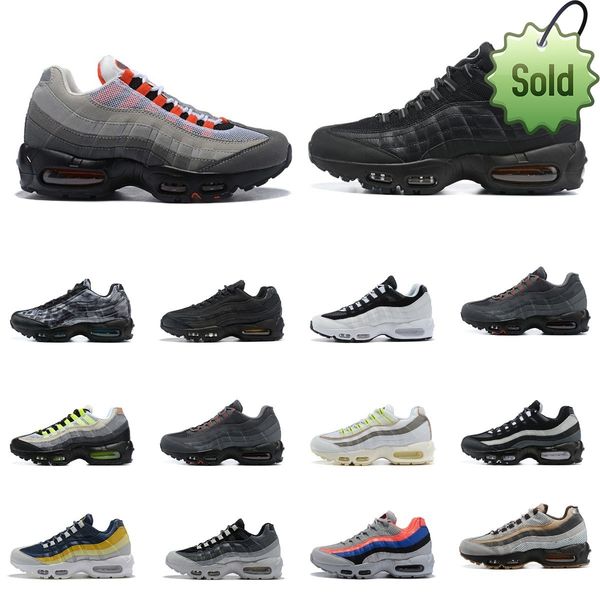 

sold boots 95s running shoes man woman 95 sneakers trainers fashion leisure corduroy grape navy blu, Black
