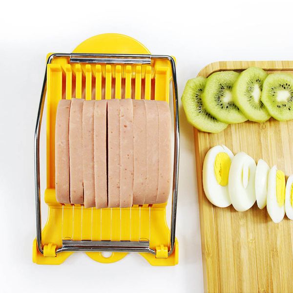 Andere Küchenwerkzeuge Luncheon Fleischschneider Lunchmeat Schinken Banane Avocado Tofu Erdbeerpuddingschneider Eierschneider Salat Aufschnitt Werkzeuge ZL0942