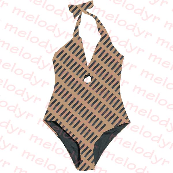 Costume da bagno intero da donna con scollo all'americana Bikini senza schienale da spiaggia Costume da bagno senza spalline senza spalline