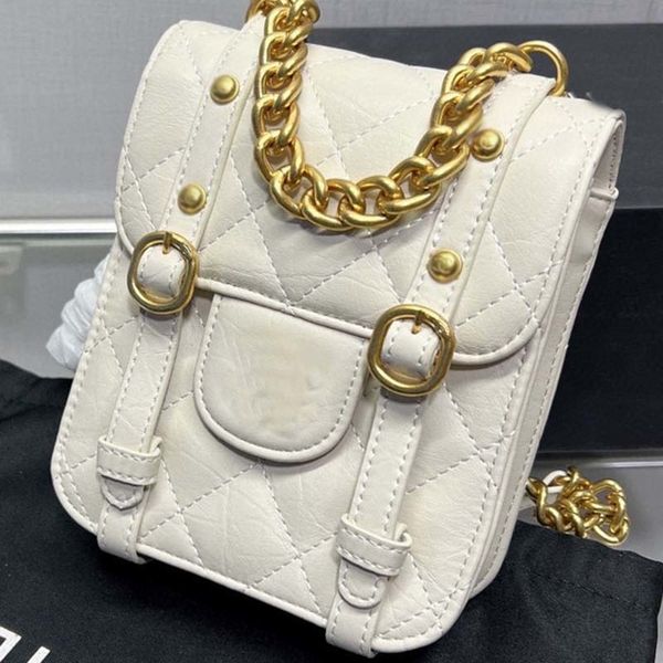 

fashion ladies designer shoulder wallet classic flap solid color luxury mini lamb leather seam large capacity crossbody bag clutch coin