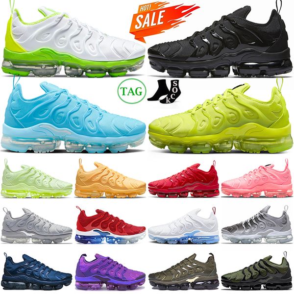 

max plus tn running shoes tennis ball triple black psychic pink all red cool grey atlanta olive university blue tns mens womens outdoor trai
