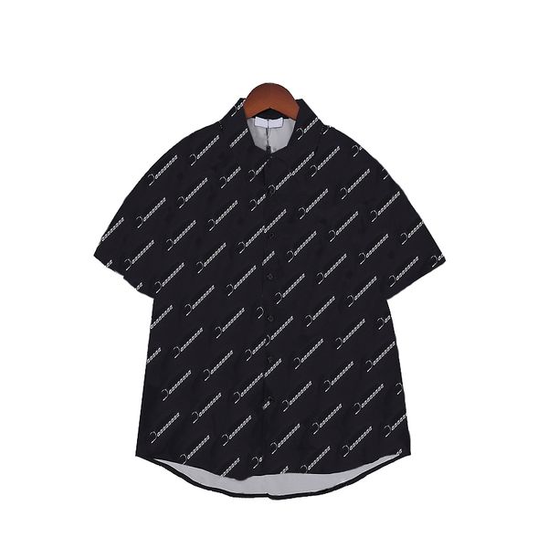 

full letter printed shirts tees for men summer short sleeve man tshirts hawaii vacation beach casual shirts, White;black