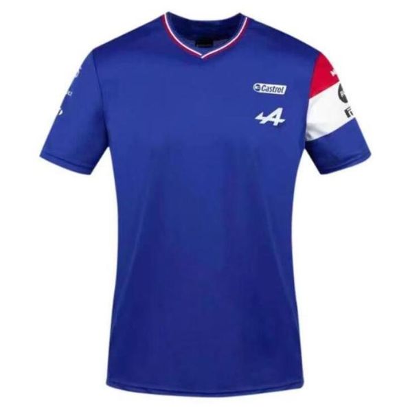 T-shirt maschile 2021 F1 Formula 1 One Jersey Irish National Team Rugby Maglie da uomo a casa Away Polo Shirts Uniform XFP5