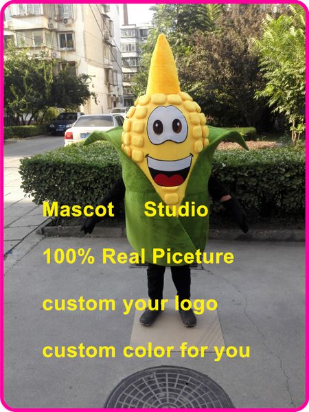 

mascot doll costumemaize corn mascot costume custom cartoon character fancy dress mascotte theme carnival costume anime kits41334, Red;yellow