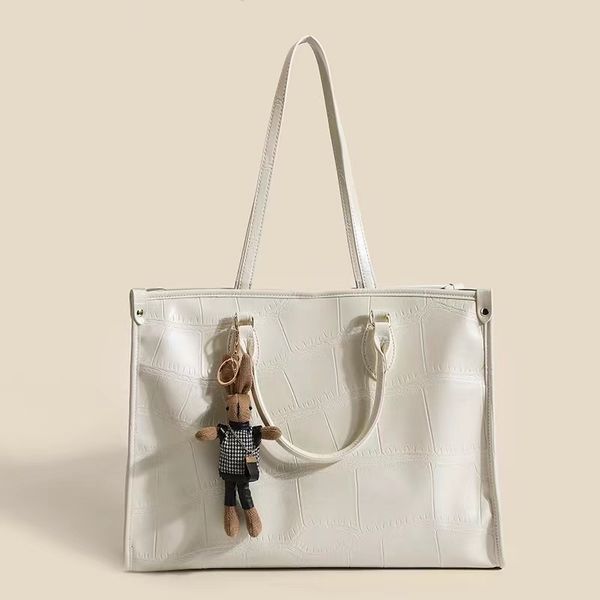 

crocodile tote bag large capacity commuter handbag leisure bag