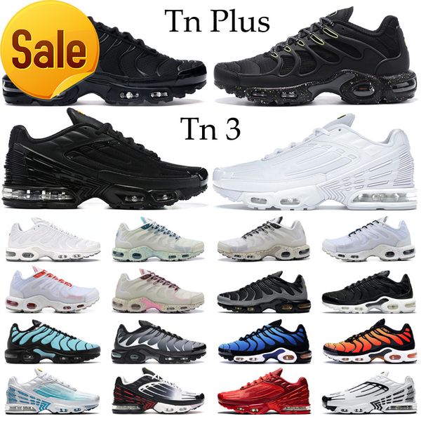 

sale boots 2022 tn plus running shoes men women tn 3 terrascape triple black white atlanta hyper blue