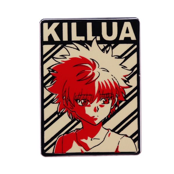 

anime accessories briefcase badges with anime pins japanese lapel pins for backpacks brooches vintage manga backpack badge style 009c, Blue