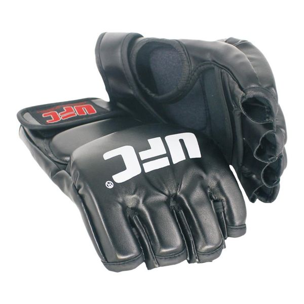 

suotf black fighting mma boxing sports leather gloves tiger muay thai fight266j
