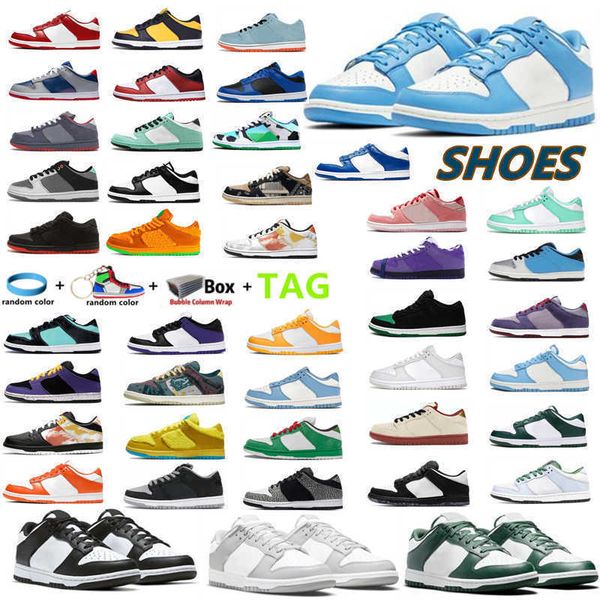 

2022 fashion running shoes duck designer men women authentic white black unc grey fog coast blue lemon drop michigan walking sneakers