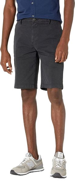 

brand - goodthreads men's slim-fit 11" inseam flat-front comfort stretch chino shorts w09h#, White;black