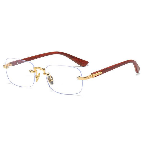 

2022 transparent glasses frame reading computer men and women glasses fashion frameless transparent decorative accessorie, White;black