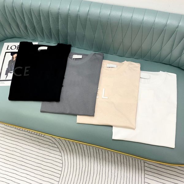 

men's plus tees & polos round neck embroidered and printed polar style summer wear with street pure cotton e3, Black;brown