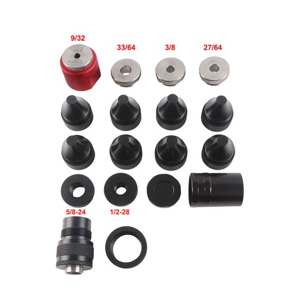 

6.9''l 1.3''od aluminum modular solvent trap fuel filter comp 1-3/16x24 thread radial cup 5/8x24 and 1/2x28 end cap pist