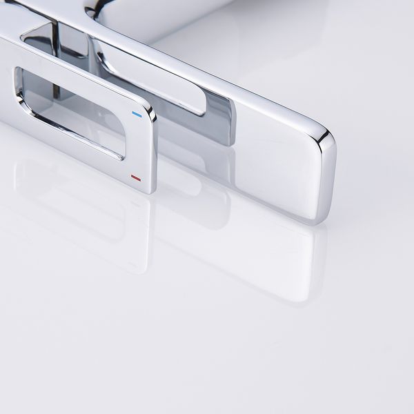 

bathroom sink faucets single hole single-handle bathroom faucet in polished chrome