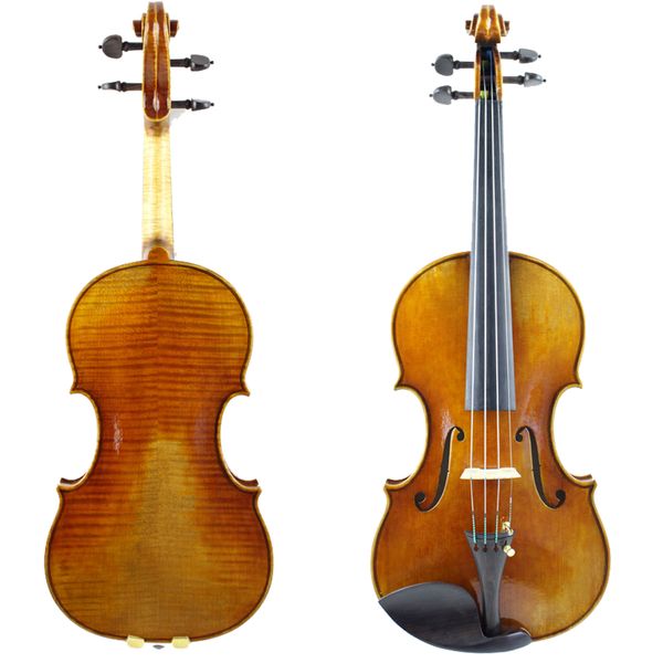

european master level professional violin amber lacquer retro