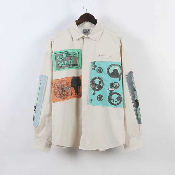 

men women casual oversize washed patch retro cavempt c.e shirt summer apricot cav empt shirt top, White;black