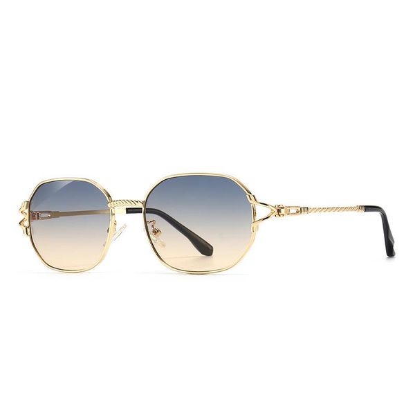 Sonnenbrille Klassische Designer Quadratische Männer Frauen Mode Vintage Reise Fahren Gradienten Sonnenbrille Männliche Shades UV400